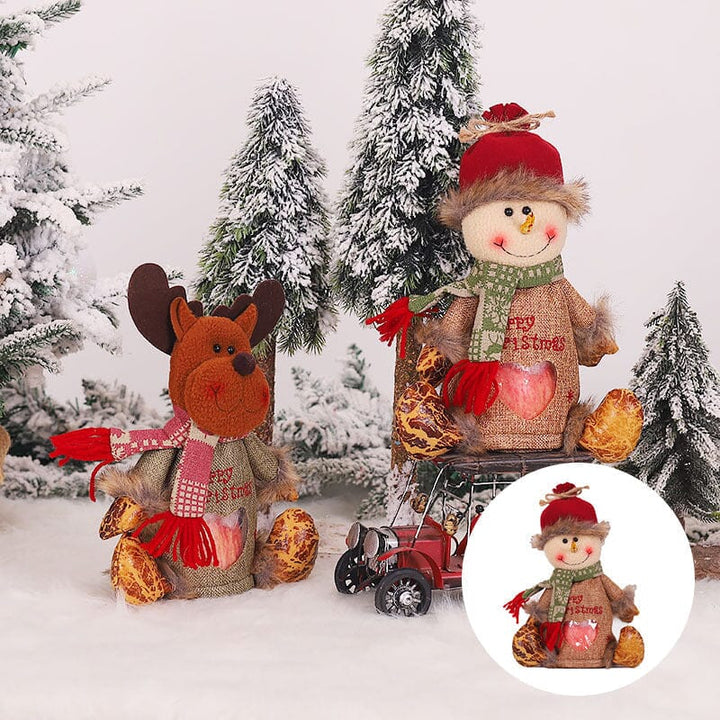 Juletidsgaveposer med glidelåsdesign | Luvikno