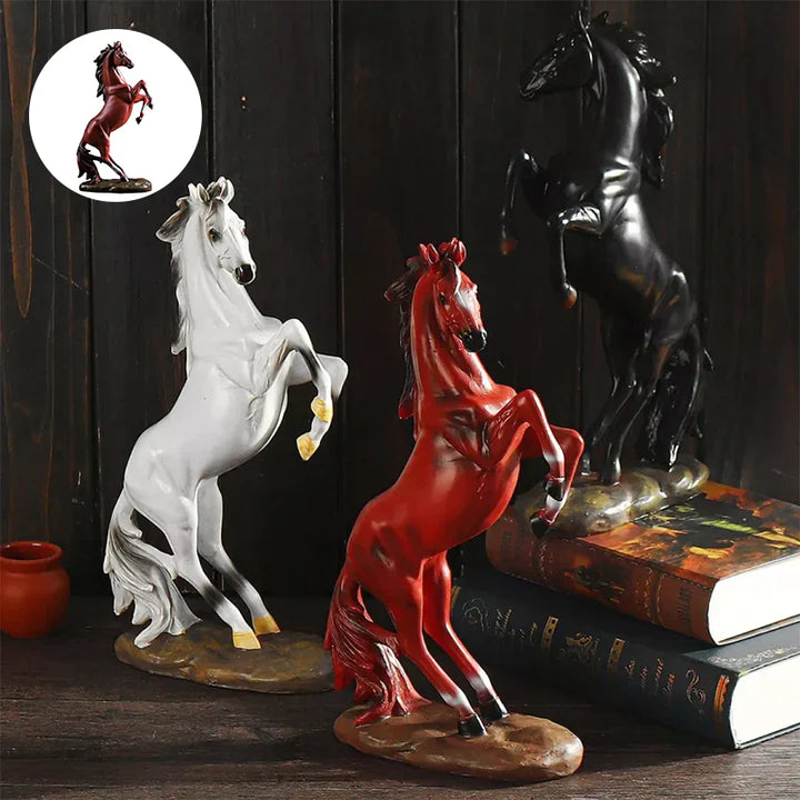 Stående Hest Ornament Luvikno