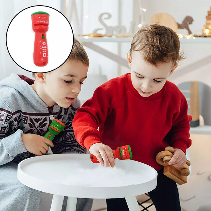 Luvikno | Julebelysende lommelykt-projektorlampe