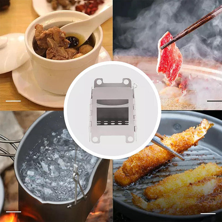 Bærbar grillsett | luvikno