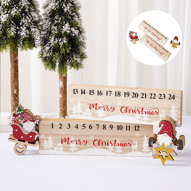 God jul Tre Mobil Santa Claus Kalender Ornament | Luvikno