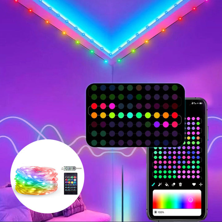 Wi-Fi Bluetooth Smart Led for utendørs | Luvikno