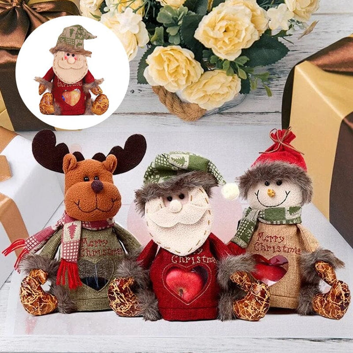Juletidsgaveposer med glidelåsdesign | Luvikno