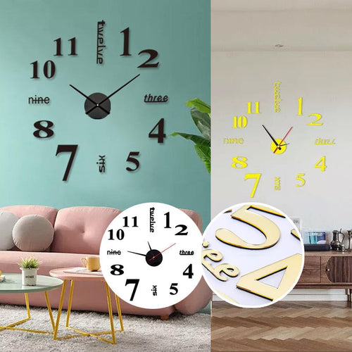 DIY Moderne Die-Free Veggklokke | Luvikno