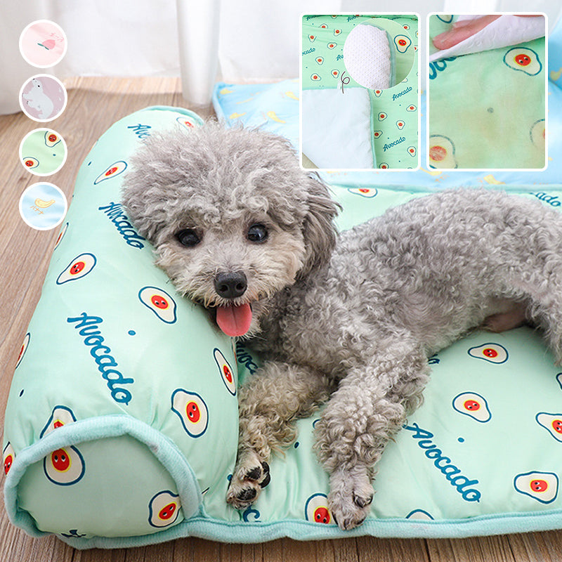 Ice Silk Cooling Mat for Dogs & Cats🐶 | Luvikno