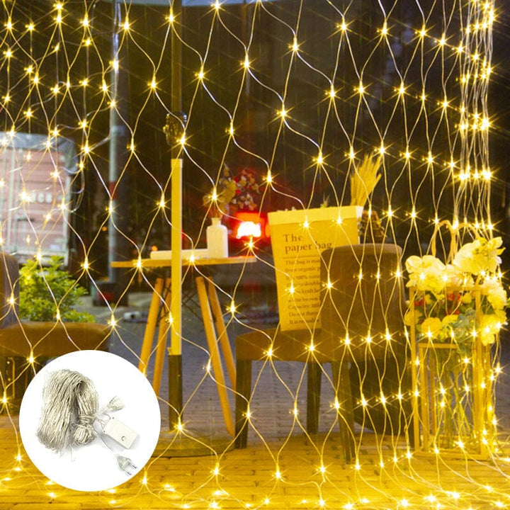 Solar Fishnet Light | Luvikno
