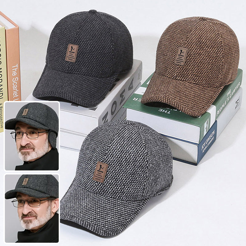 Luvikno | Vinter baseball cap med ørebeskyttere