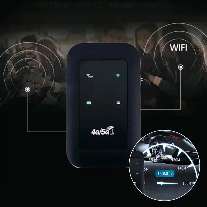 Trådløs bærbar WiFi | Luvikno