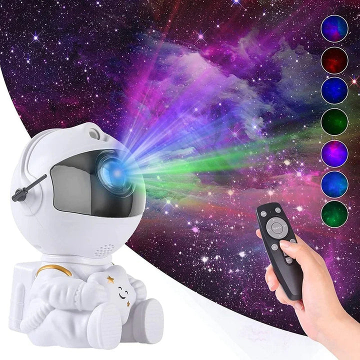 Luvikno | Astronaut Stjernespekkede Himmel Prosjektor