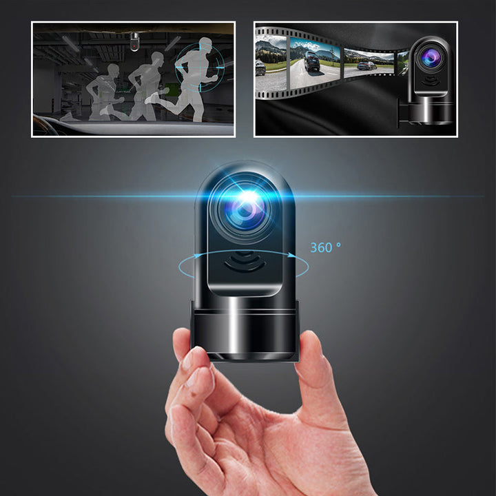 Luvikno | 1080P HD Mini ADAS Dashcam med 360° roterende funksjon