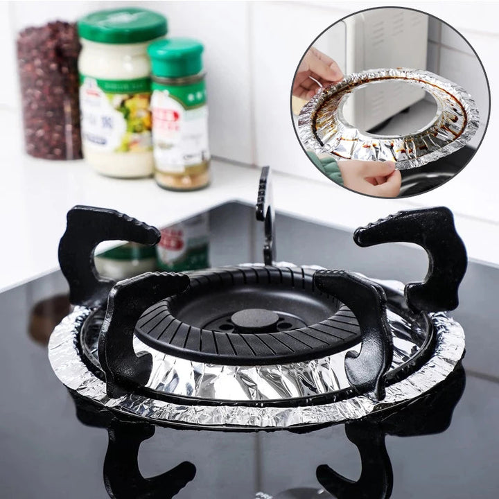 Gassovn Aluminiumsfolie Pad | Luvikno