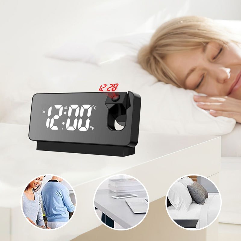 Smart Digital Projection Clock | Luvikno
