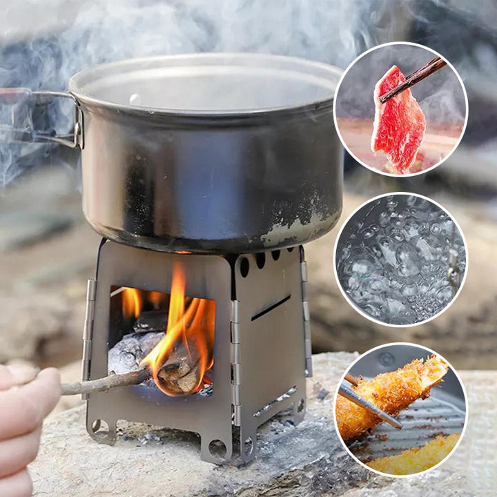 Bærbar grillsett | luvikno