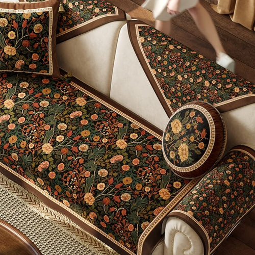 Hage Vintage Luksus Møbel Beskyttende Ikke-Sklisikker Sofa Dekken | Luvikno