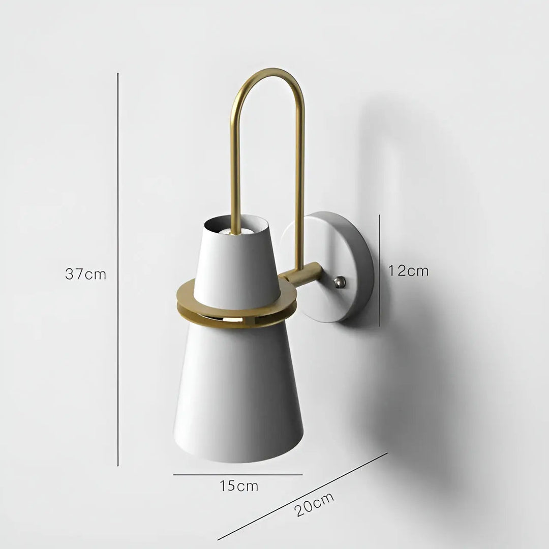 Luvikno | Macaron LED Vegglampe - Stilig Vegglampe for Moderne Interiør