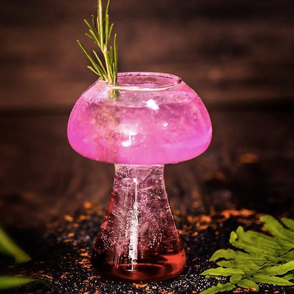 Fairy Mushroom Formet Cocktailglass | Luvikno