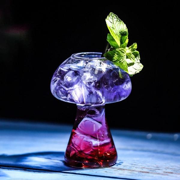 Fairy Mushroom Formet Cocktailglass | Luvikno