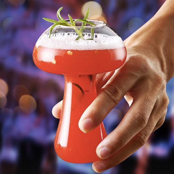 Fairy Mushroom Formet Cocktailglass | Luvikno