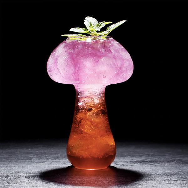 Fairy Mushroom Formet Cocktailglass | Luvikno