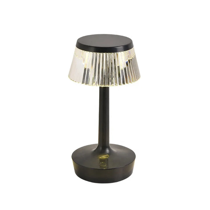 Luvikno | Krystallpendel - Oppladbar Trådløs Bordlampe