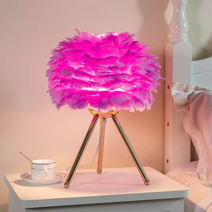Luvikno | Luksus Gåsedunlampe – Naturlig Elegant Belysning