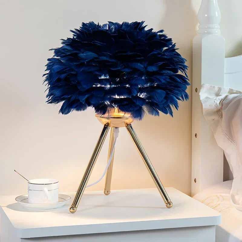 Luvikno | Luksus Gåsedunlampe – Naturlig Elegant Belysning