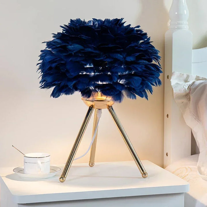 Luvikno | Luksus Gåsedunlampe – Naturlig Elegant Belysning
