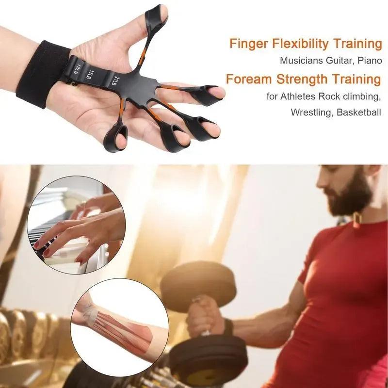 GripForce – Kraftig Finger- og Håndtrener Luvikno