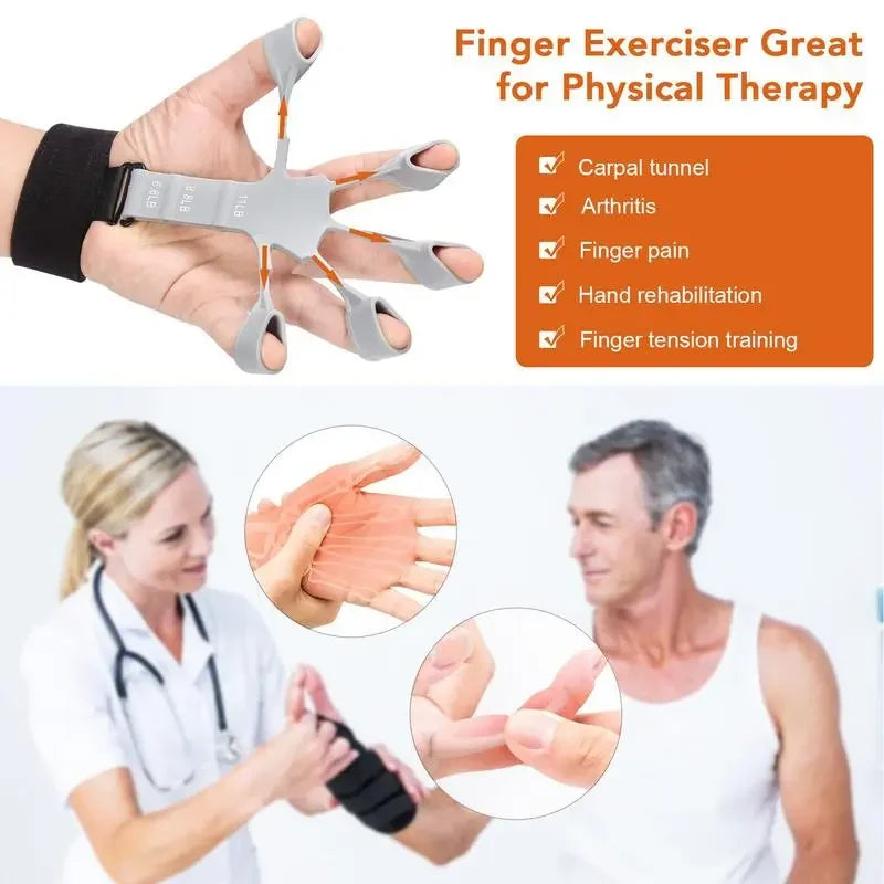 GripForce – Kraftig Finger- og Håndtrener Luvikno