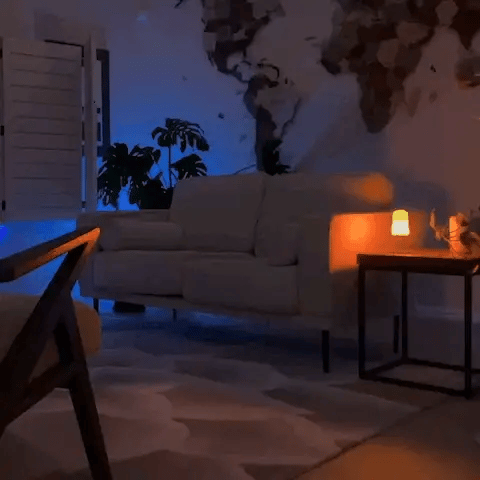 Luvikno | FlameGlow LED Lampe – Flammende Effekt for en Varm og Koselig Atmosfære