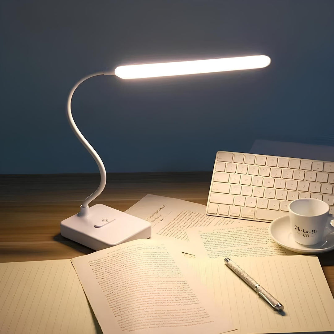 Fleksibel skrivebordlampe - LumoFlex | Luvikno