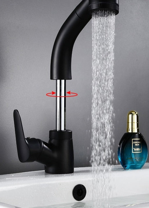 Luvikno | FlexiStream Justerbar Badkran Utrekks Elegant Finish