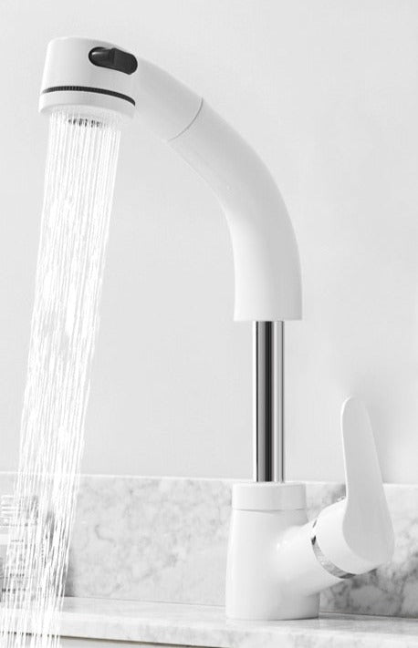 Luvikno | FlexiStream Justerbar Badkran Utrekks Elegant Finish