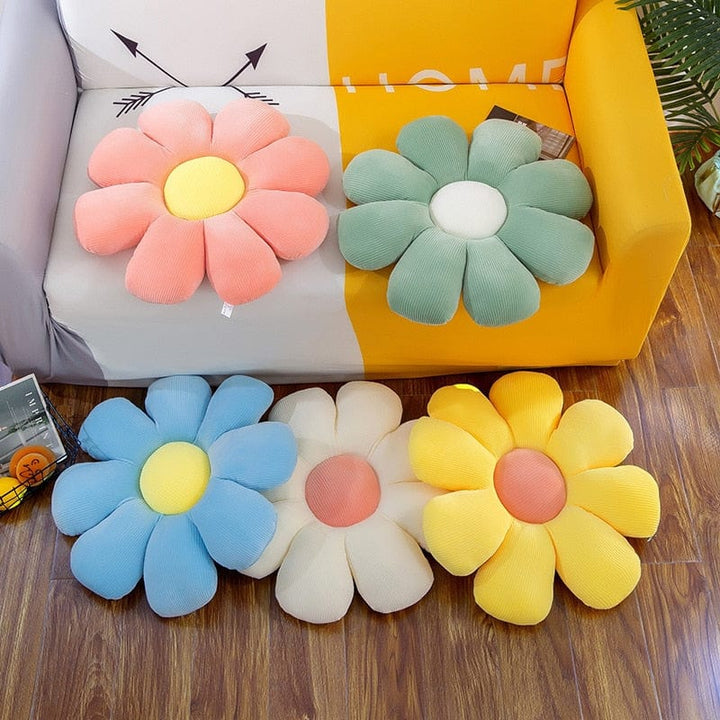 Blomsterformede puter | Luvikno