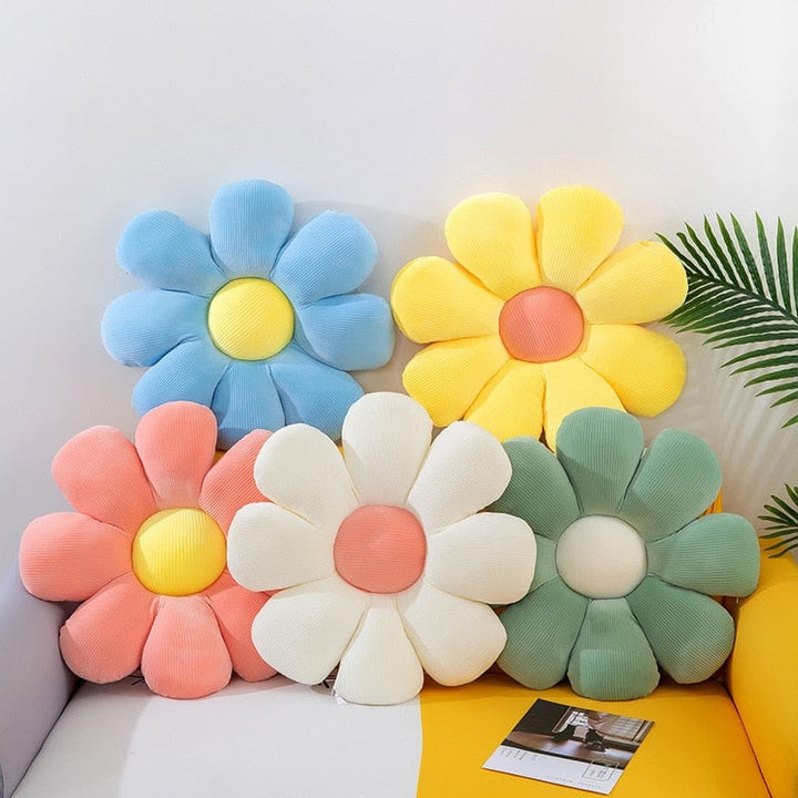 Blomsterformede puter | Luvikno