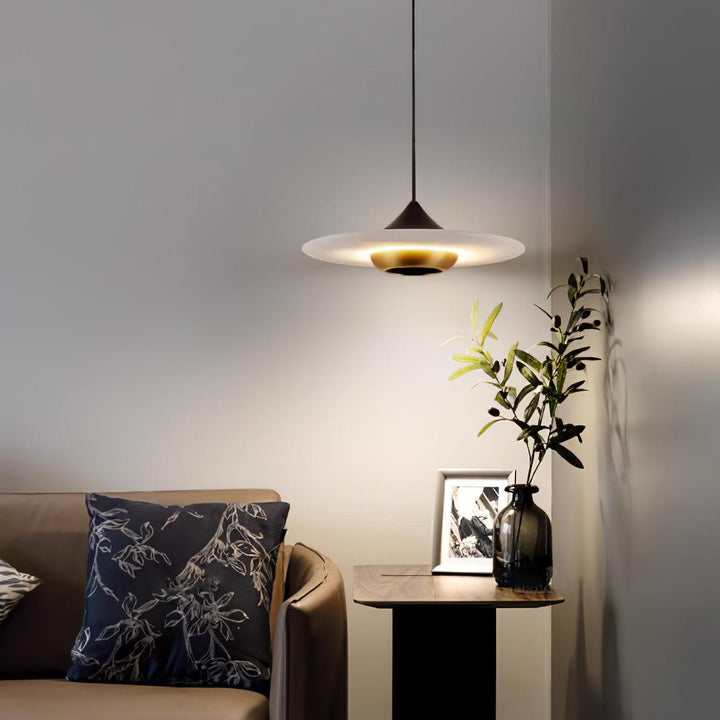 Luvikno | OrbeMarbre Taklampe - Luksuriøs moderne LED pendellampe med marmor