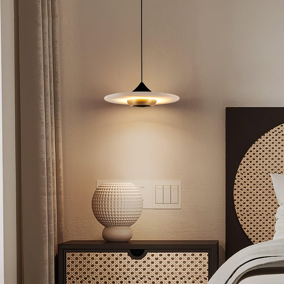Luvikno | OrbeMarbre Taklampe - Luksuriøs moderne LED pendellampe med marmor