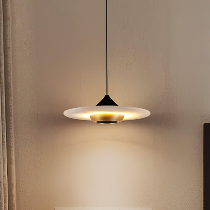 Luvikno | OrbeMarbre Taklampe - Luksuriøs moderne LED pendellampe med marmor