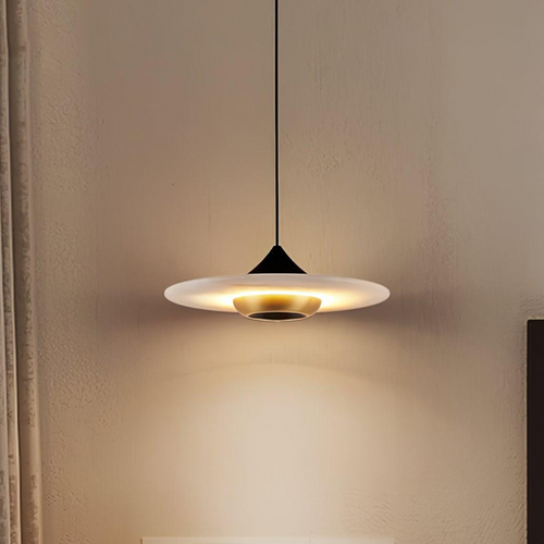 Luvikno | OrbeMarbre Taklampe - Luksuriøs moderne LED pendellampe med marmor