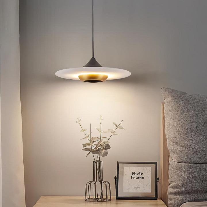 Luvikno | OrbeMarbre Taklampe - Luksuriøs moderne LED pendellampe med marmor