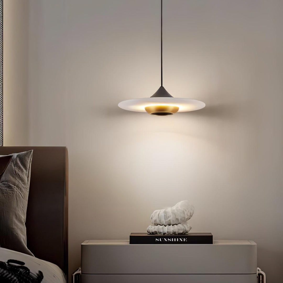 Luvikno | OrbeMarbre Taklampe - Luksuriøs moderne LED pendellampe med marmor