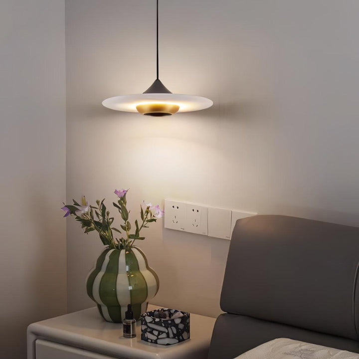 Luvikno | OrbeMarbre Taklampe - Luksuriøs moderne LED pendellampe med marmor