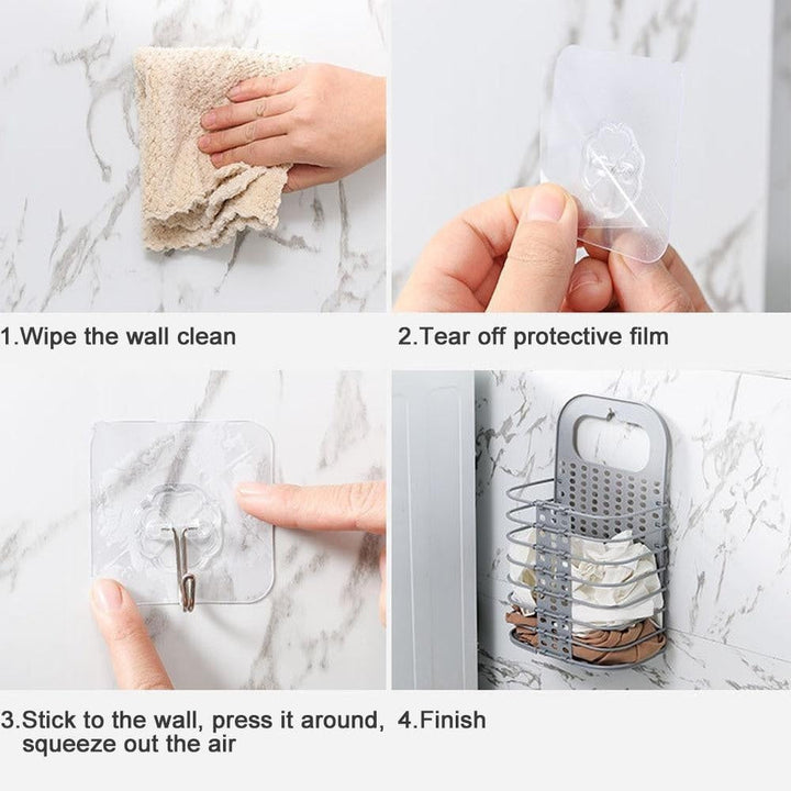 Folding Hanging Hamper Basket | Luvikno