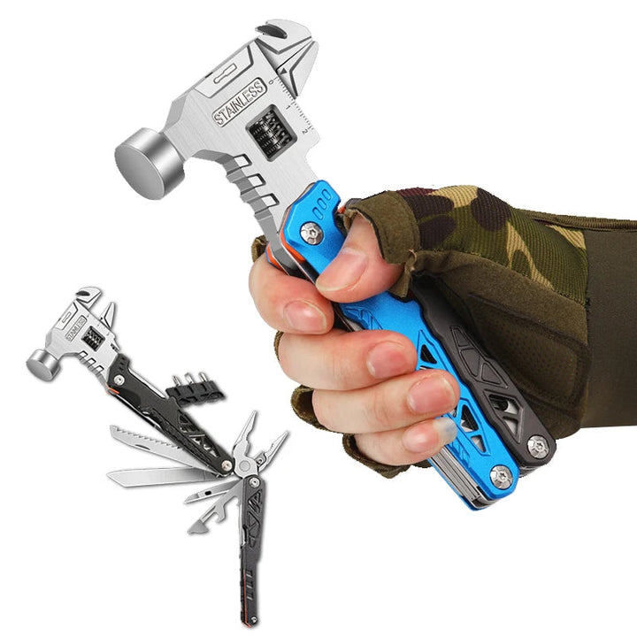 Foldbar Skrutrekker Overlevelsessett Verktøy | Luvikno