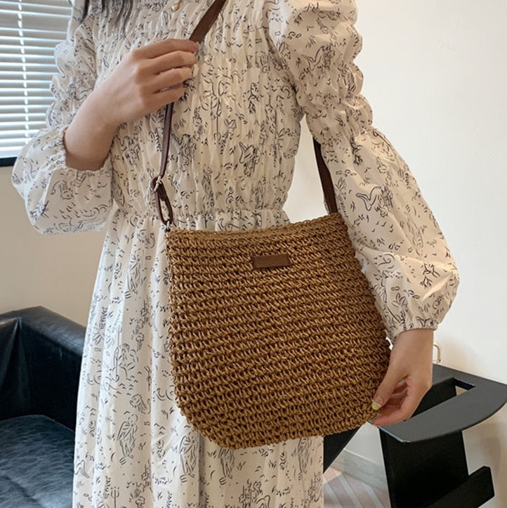 Luvikno | BOHOCHIC | Trendy Bohemsk Veske | Håndlaget Design Skulderveske | Bærekraftig og Stilig