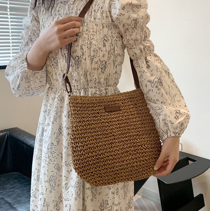 Luvikno | BOHOCHIC | Trendy Bohemsk Veske | Håndlaget Design Skulderveske | Bærekraftig og Stilig