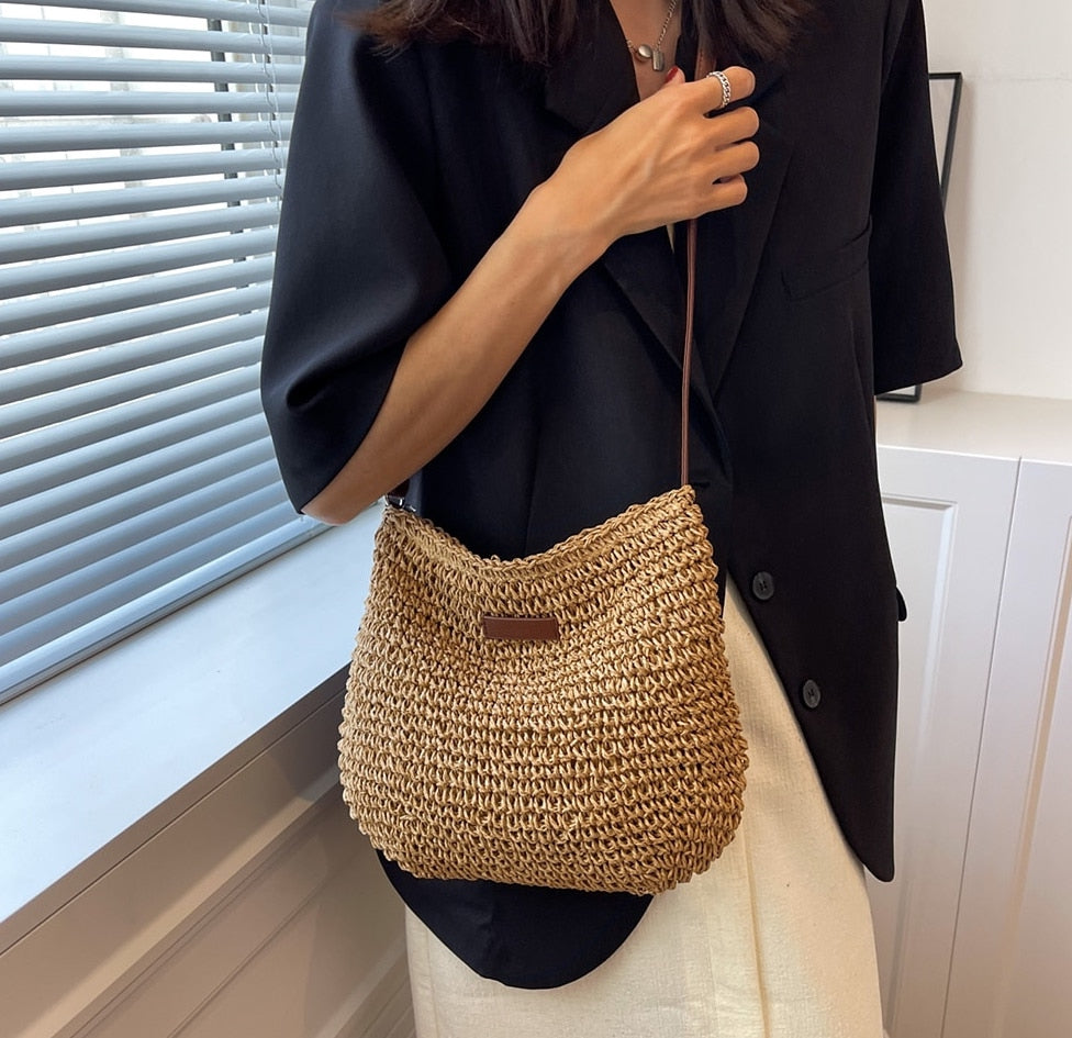 Luvikno | BOHOCHIC | Trendy Bohemsk Veske | Håndlaget Design Skulderveske | Bærekraftig og Stilig
