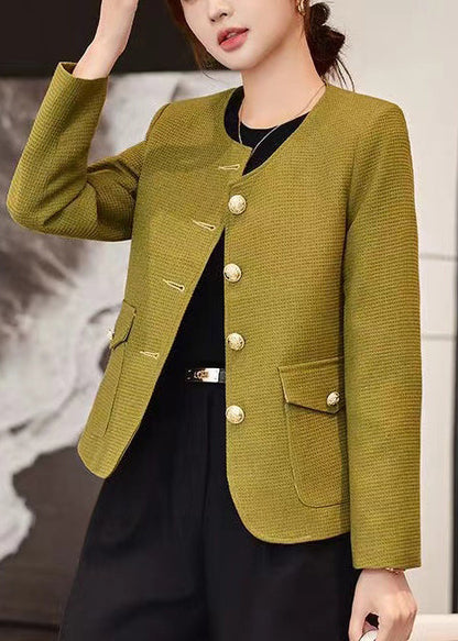 Luvik | Vihreä vaalea oversized puuvillatakki