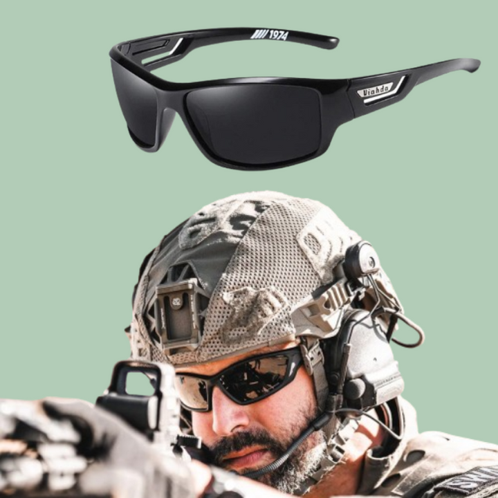 Luvikno | Militærsolbriller UV 400 Fiskebriller
