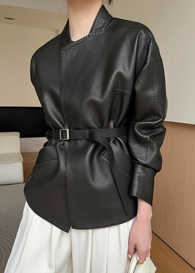 Luvik | Solkiin sidottavat tekonahka vyöt mustat laukut takit